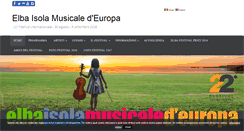 Desktop Screenshot of elba-music.it